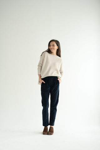 Cashmere Jumper in Fog
