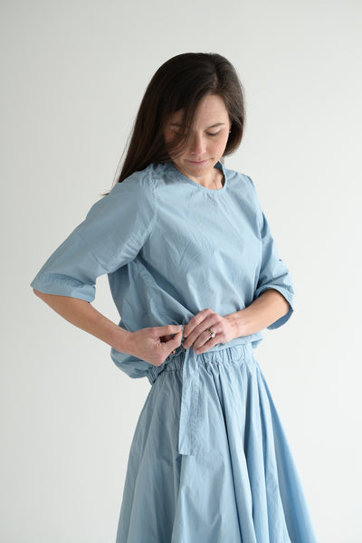 Astrid Top in Dusk Blue