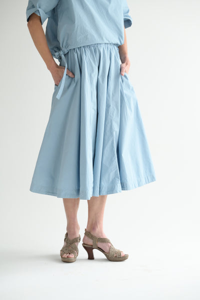 Petit Soleil Skirt in Dusk Blue