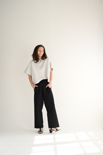 Gemma Top in Ice Grey