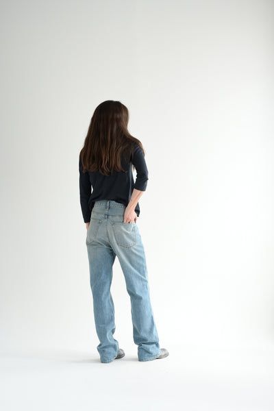 The Easy Jean in Worn Indigo