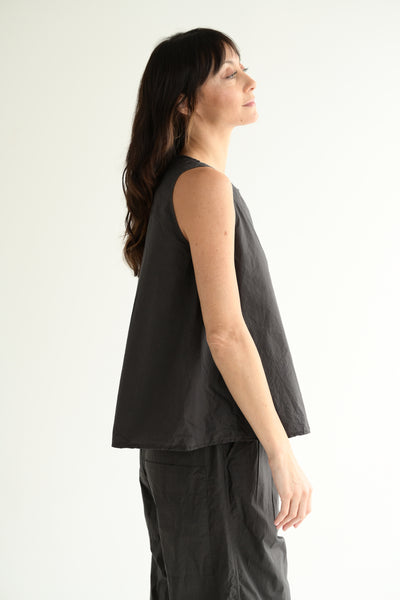 Sleeveless Top TC in Dark Brown