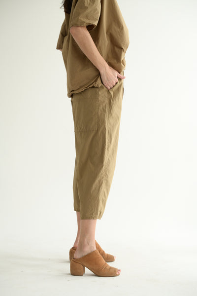 Wide & Short Trousers TC in Gold