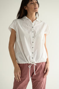 Short Sleeveless Top TC in Milk