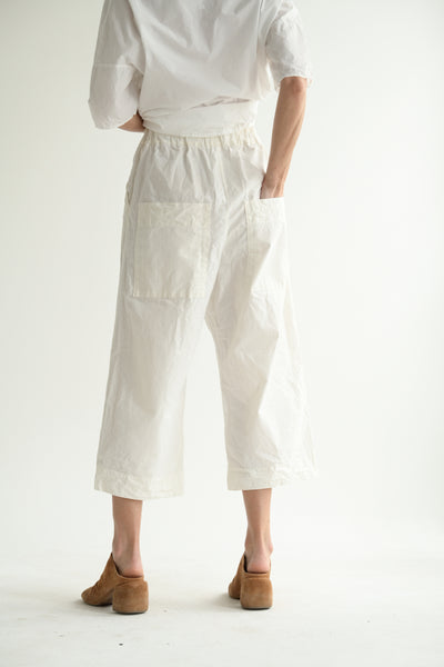 Wide & Short Pants CC in Milk