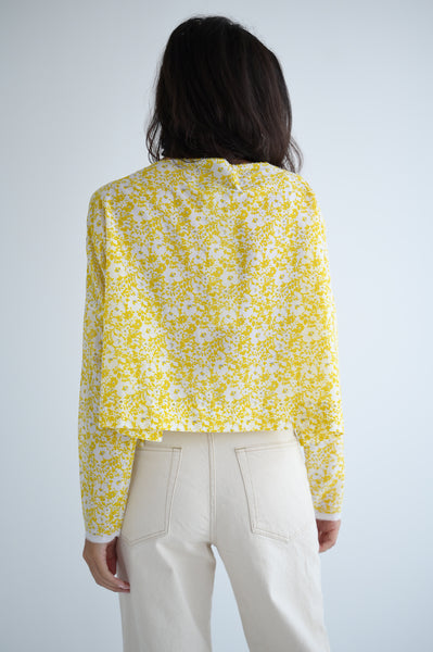 310 Shirt in Yellow Liberty Floral