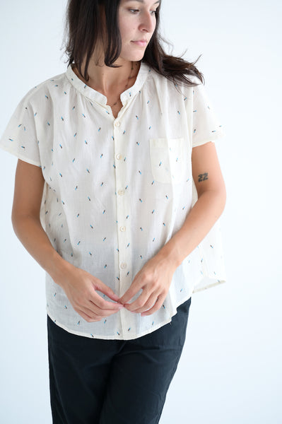 Ollie Shirt in Ray's Embroidery