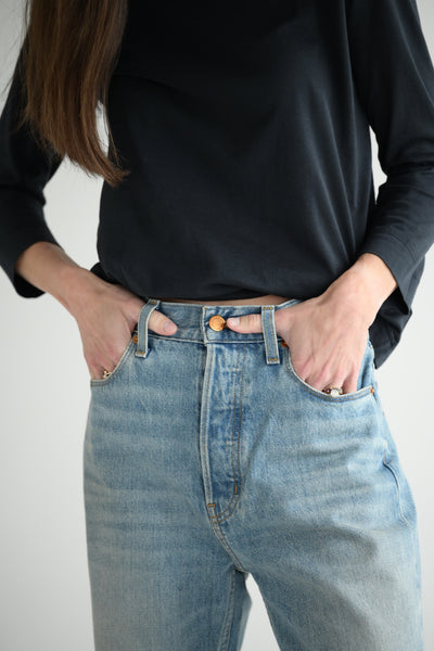 The Easy Jean in Worn Indigo