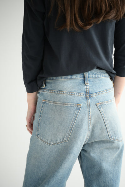 The Easy Jean in Worn Indigo