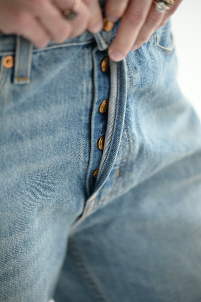 The Easy Jean in Worn Indigo