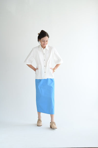 Syn Skirt in Azure