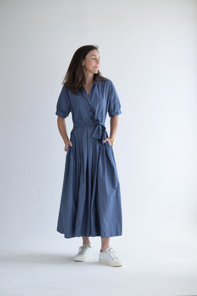 Mina Dress in Blue