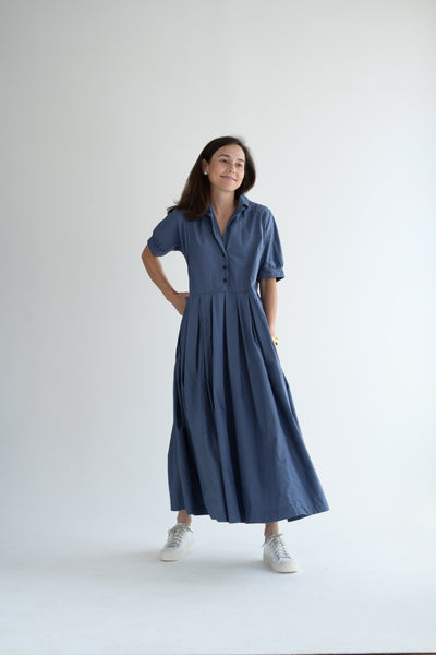 Mina Dress in Blue