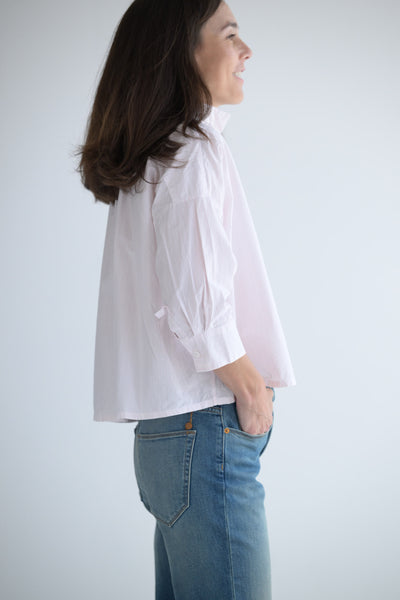 Claudia in Pink Stripe