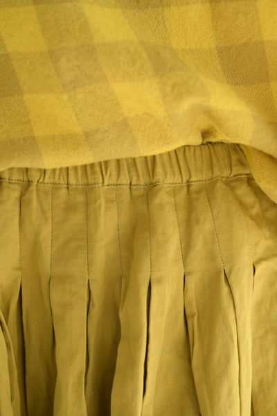 1747 Gathered Skirt in Curry