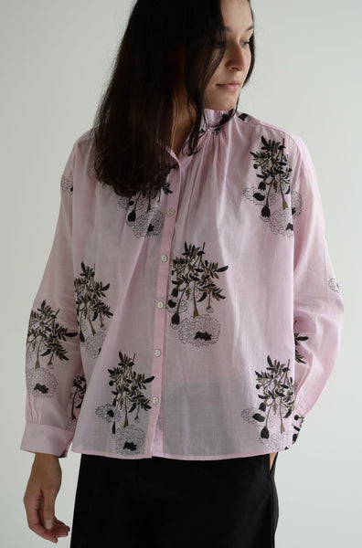Kiki Shirt in Anemone Bloom