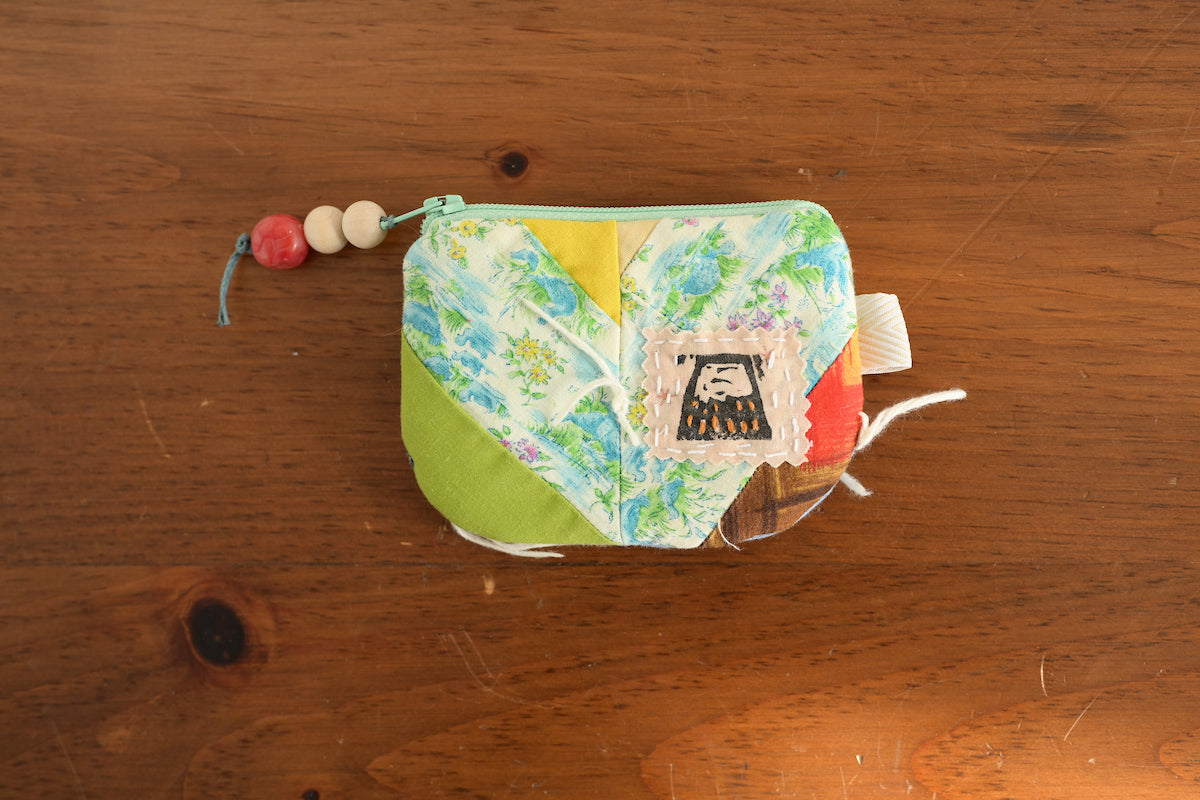 Mini Pouch with Mountain