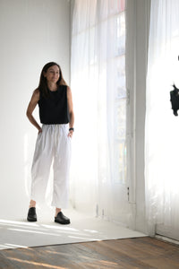 Wide Leg Pants in White