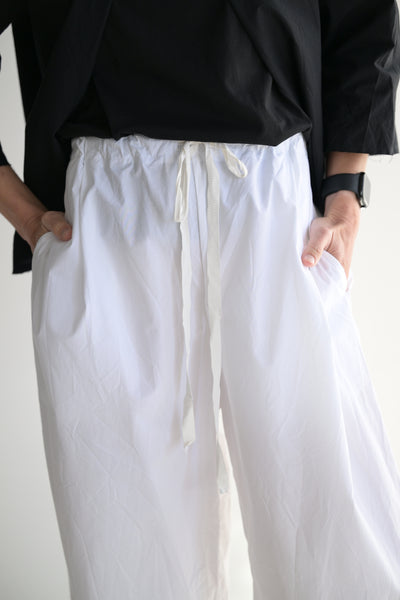 Wide Leg Pants in White