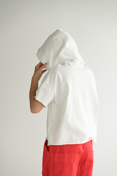 Hooded T-Shirt HC in White