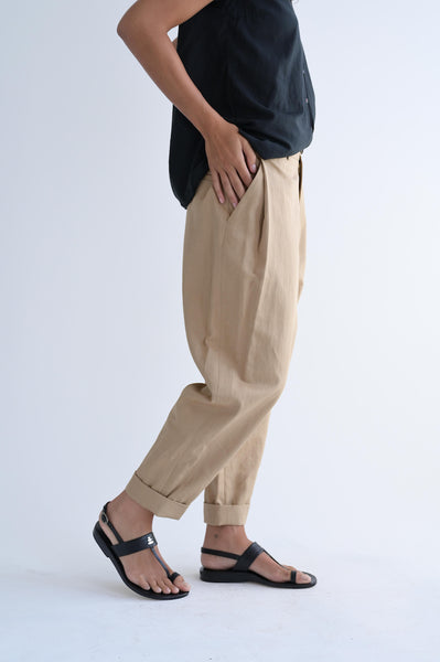 Sunday Twill Pant in Camel