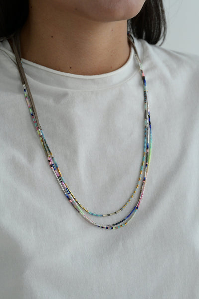 Beaded Necklace in Cortina