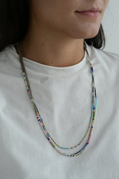 Beaded Necklace - Malibu