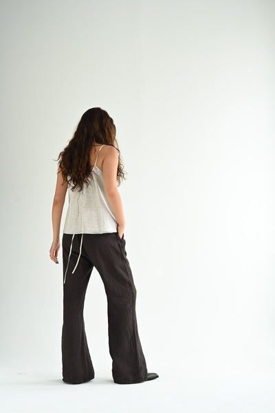 #217 Light Gold Linen Top