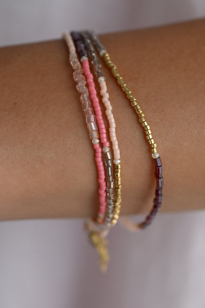 June Wrap Bracelet/Necklace in Ruby
