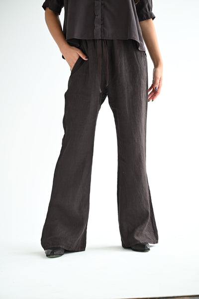 #201 Flared Pants in Coffee
