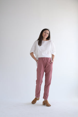 Slim Trouser TS in Coral