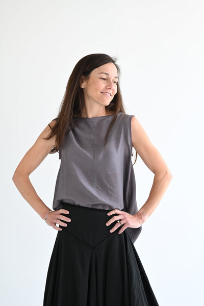 Balloon Top in Silk Mocha