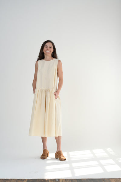 1605 Dress in Natural