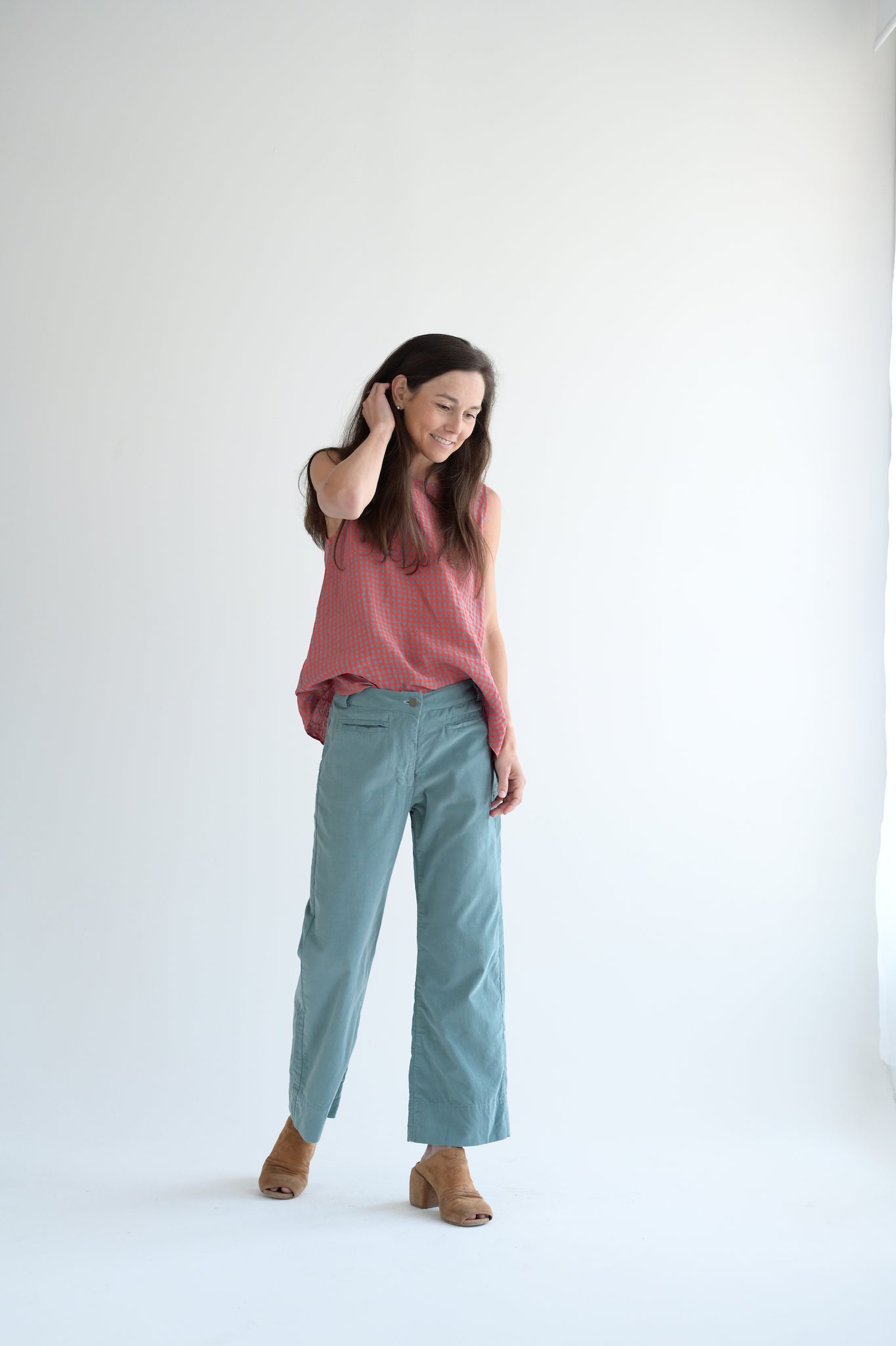 Cord Trousers in Blue