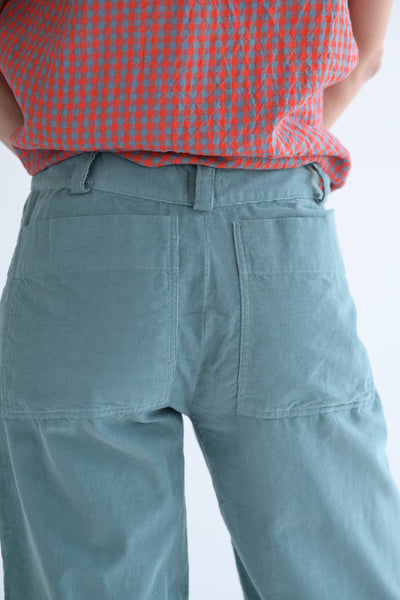Cord Trousers in Blue