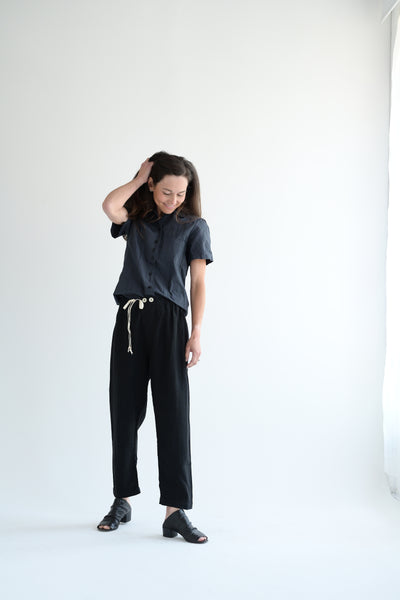 Pintuck Shirt in Cotton