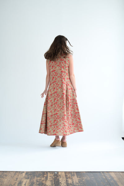 Burning Dress Sand/Red