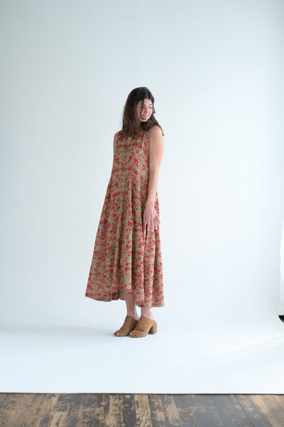 Burning Dress Sand/Red