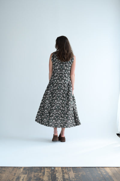 Burning Dress Brown/Green