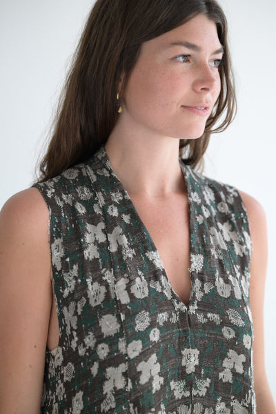 Burning Dress Brown/Green