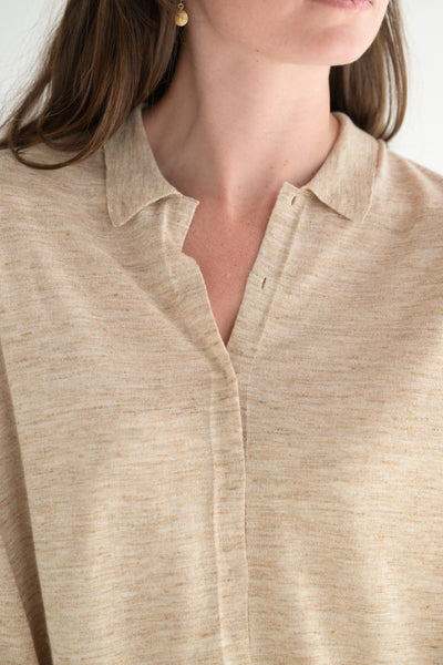 Zoning Shirt in Oatmeal