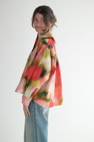 Sophia Blouse in Eating Flowers
