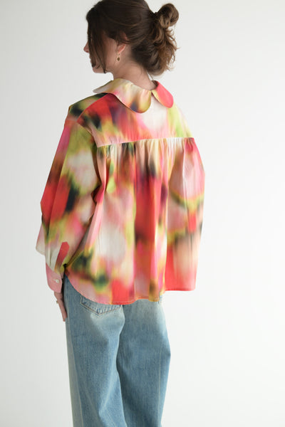 Sophia Blouse in Eating Flowers