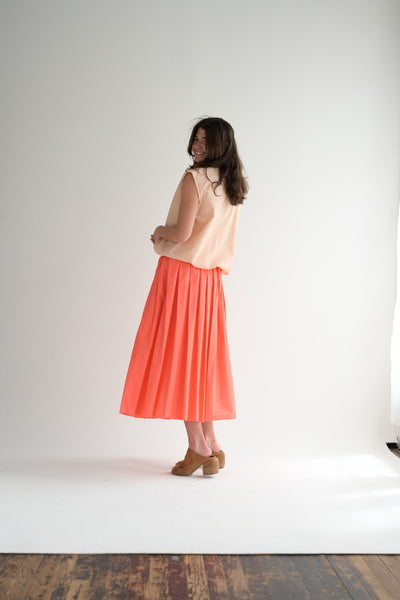 Gelsa Skirt in Coral