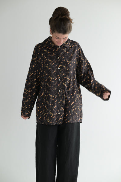 Claudia Shirt in Floral Cotton