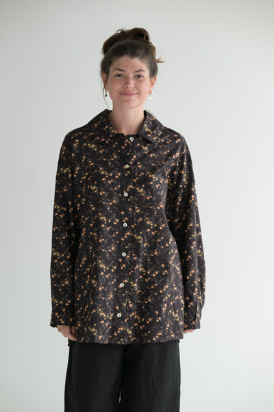 Claudia Shirt in Floral Cotton
