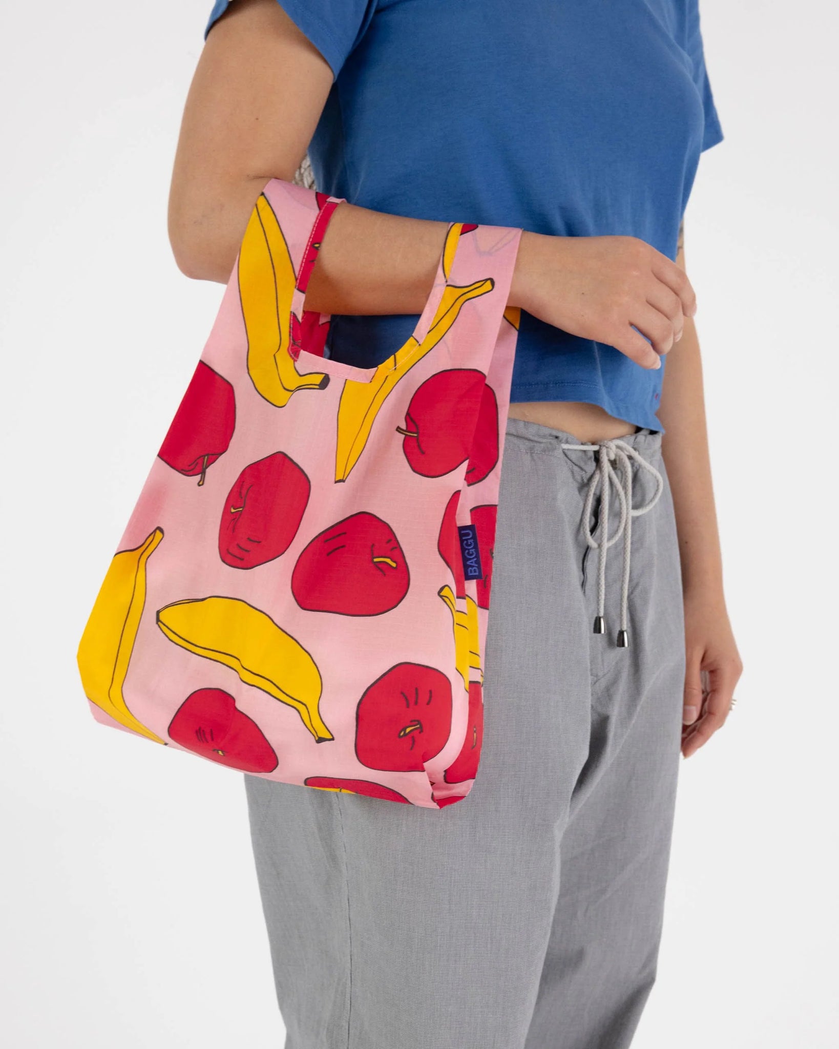 Baby Baggu Reusable Bag - Apples and Bananas – Twig Baby Baggu Reusable Bag - Apples and Bananas – Twig