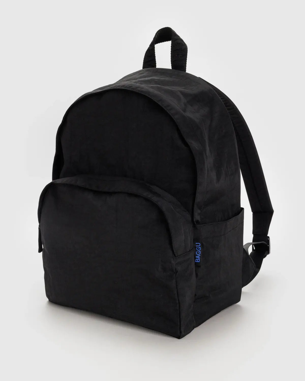 Large Nylon Backpack in Black