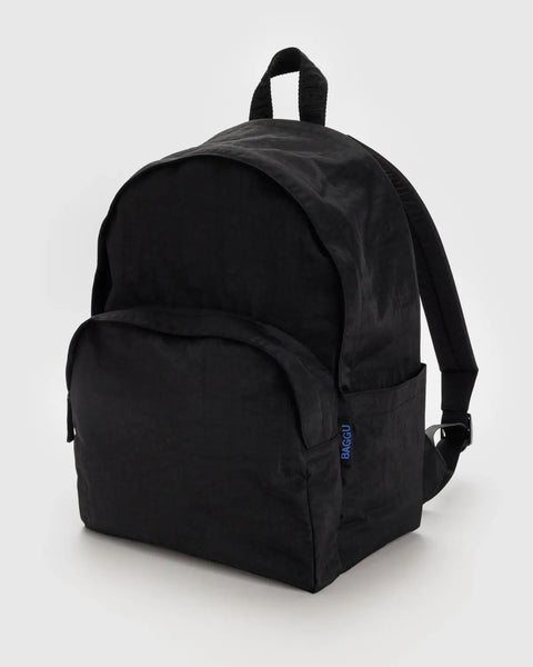 Large Nylon Backpack in Black