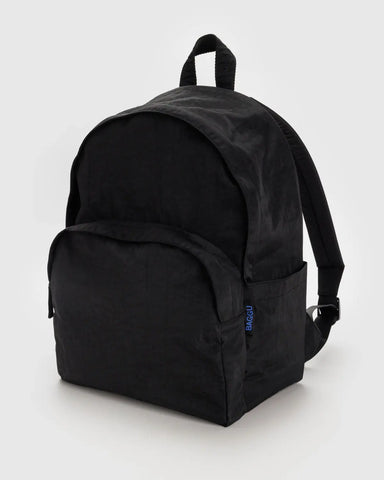 Large Nylon Backpack in Black